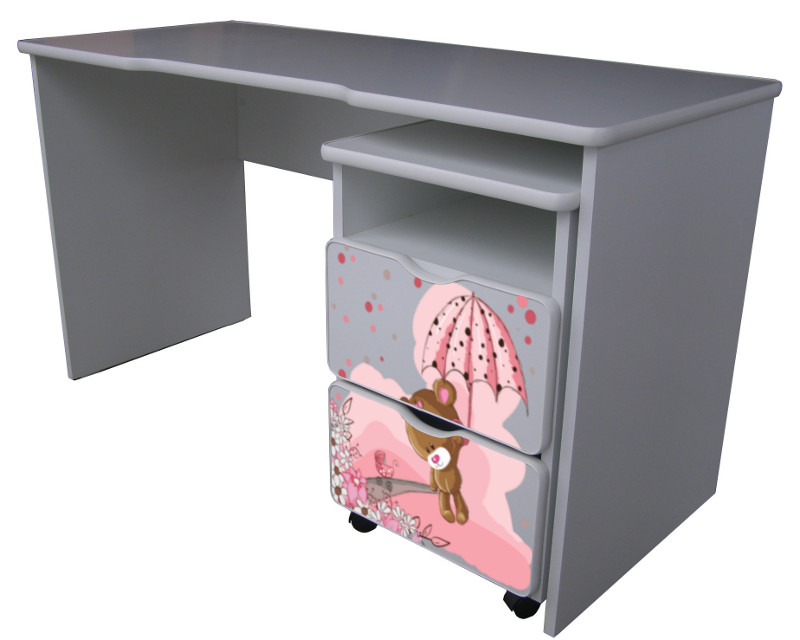 Becks písací stolík + kontajner Girl teddy